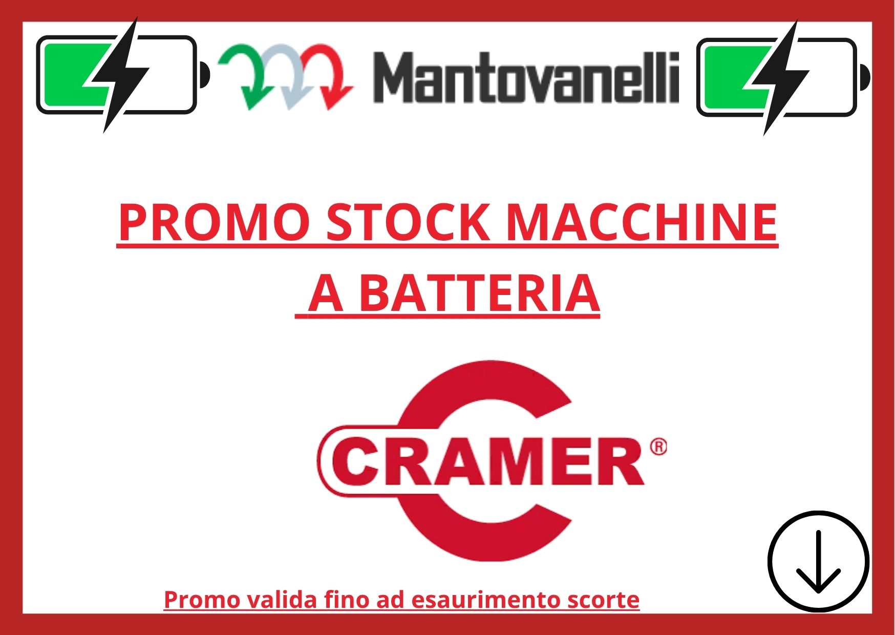 Promo stock macchine a batteria 🔋 Pochi pezzi disponibili a prezzi imbattibili💣 Ti aspettiamo!