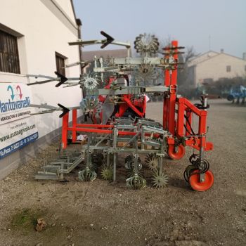 sarchiatrice oliver mod.rotosark 8 file per uso diserbatrice meccanica, arieggiatore e rincalzatrice