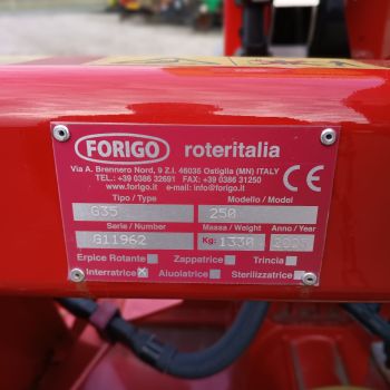 interratrice forigo mod.g35/250 con seminatrice apv  webp s