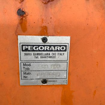 pegoraro harrow 2.50 m webp s