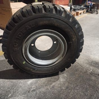 n.1 ruota 27/10r12.5 con cerchio per aratro webp s